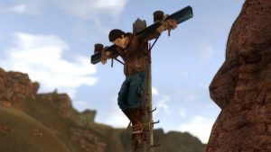 เดือด! แฟนเกมนำตัวประธาน Bethesda ไปแขวนประจานในเกม Fallout: New Vegas