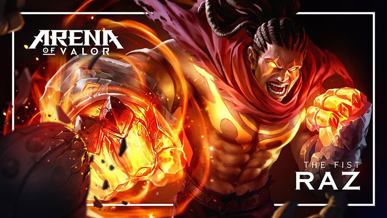 พูดงี้ต่อยกันดีกว่า : 4 Hero จากเกม MOBA ที่พร้อมให้คุณท้าต่อยได้ตลอดเวลา 8 Arena of Valor Raz Hero Guide Review Best Build