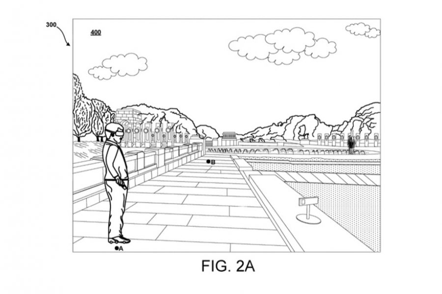 Google จดสิทธิบัตรรองเท้าสำหรับ VR 2 Google Shoes for VR 2