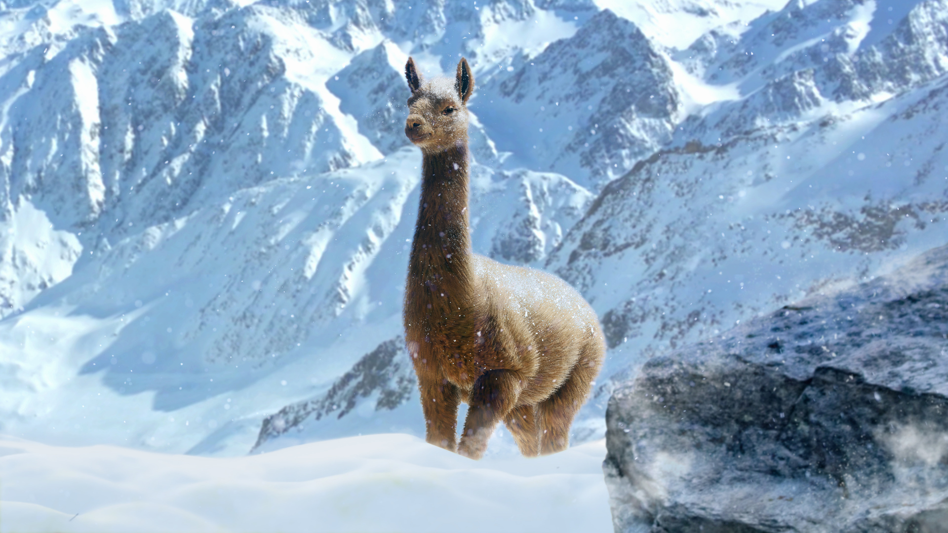 JC4 Llama In Alpine
