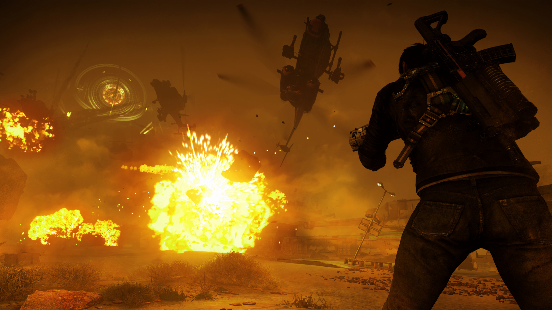 JC4 Sandstorm action