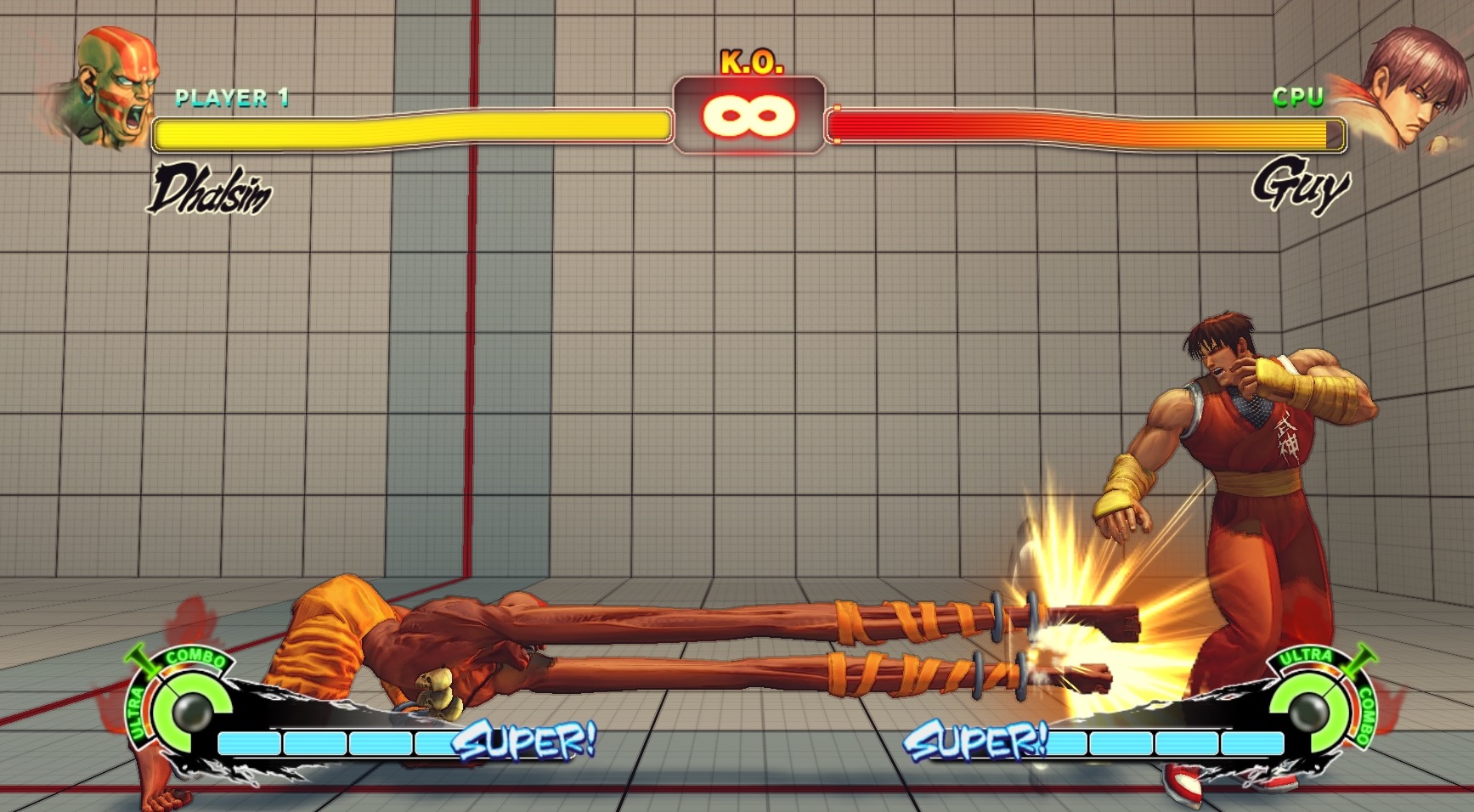 street fighter footsie