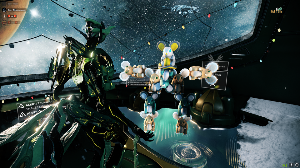 ผู้เล่น Warframe ฟาร์มไอเท็มไม่ยอมหลับยอมนอน เพื่อคราฟต์ตุ๊กตาสุดน่ารักที่มาพร้อมอัปเดตใหม่ 3 warframe