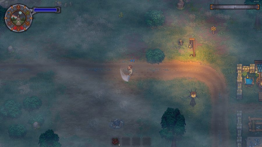 เรียนรู้ขีดจำกัดของมนุษย์ผ่านเกม Graveyard Keeper 2 แกว่งดาบ