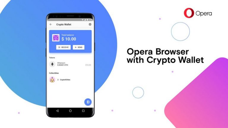 Opera เปิดตัววอลเล็ทสำหรับ Cryptocurrency ในสมาร์ทโฟน Android