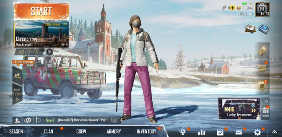 ระบบใหม่ PUBG Mobile สำหรับหน้าจอไม่ได้มาตรฐาน 4 PUBG Mobile Notched display