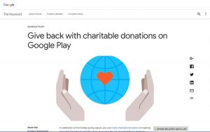 Google เตรียมปรับ Android ให้ผู้ใช้งานบริจาคเงินได้โดยตรง ผ่าน Google Play