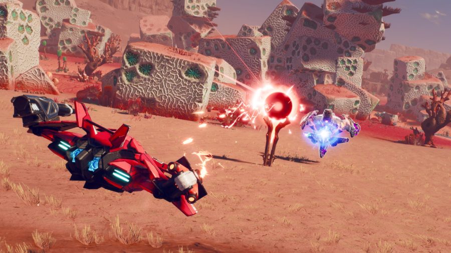 Starlink: Battle for Atlas ทะยานไปพร้อมกับคอนเทนต์ใหม่ ที่จะอัปเดตให้ฟรี ที่จะมาในช่วงเทศกาลวันหยุด 1 STLK Screenshot Legion Sentinel 181220 4PM CET 1545314541