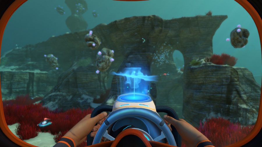Subnautica SeaglidingInGrassyPlats