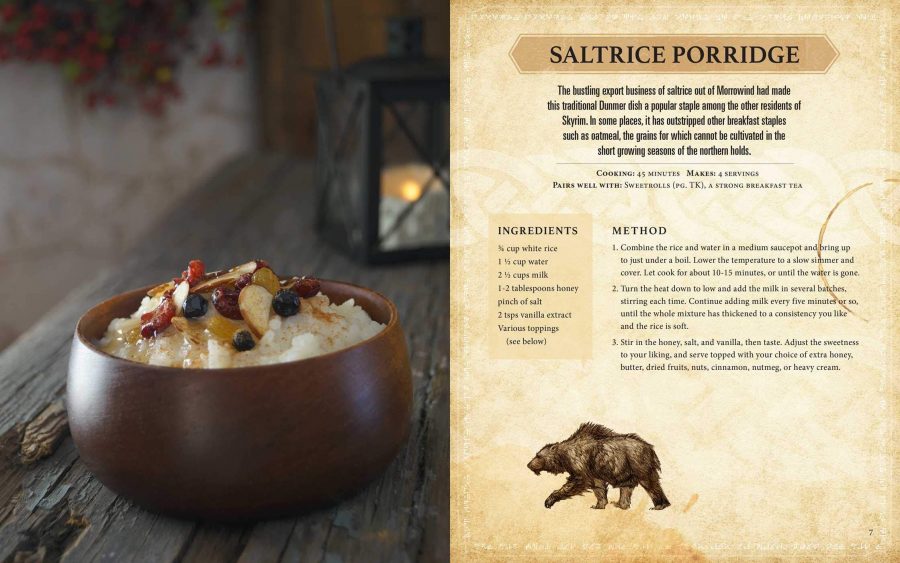 เตรียมพบตำราสูตรอาหารจากเกม The Elder Scrolls V: Skyrim ได้ในเดือนมีนาคมนี้ 2 elder scrolls cookbook 02