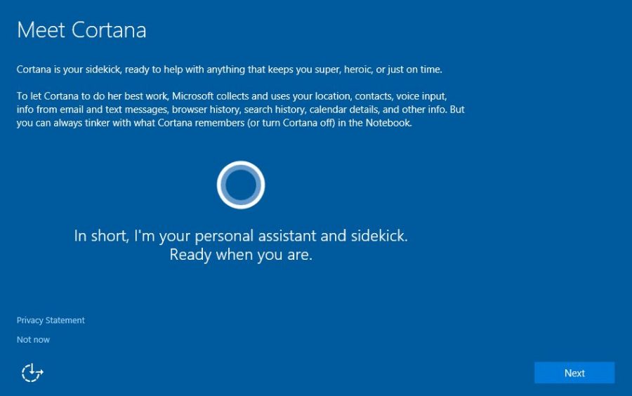 Microsoft ลงดาบ Cortana ห้ามโผล่มาระหว่างติดตั้ง Windows 10 2 Cortana Will Be Gone