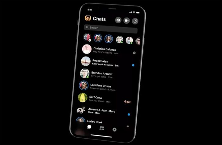 Messengers Dark Mode