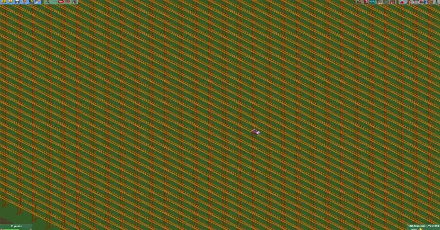 เกมเมอร์ทุ่มสร้างรถไฟเหาะยาวที่สุดในเกม RollerCoaster Tycoon 2 นานกว่า 12 ปี 3 Roller Coaster Tycoon 2