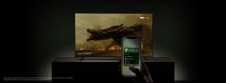 Samsung เพิ่ม iTunes และ AirPlay ในสมาร์ททีวี 3 Samsung x Apple 1