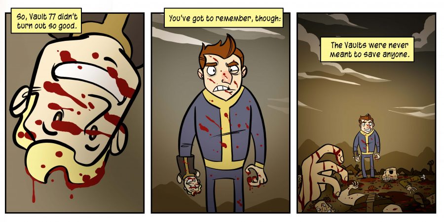 ตำนาน Fallout - Vault 77 ต้นกำเนิดชายสวมตุ๊กตามือ The Puppet Man 12 Fallout