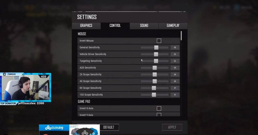ตั้งค่าเกม PUBG ตามแบบ Shroud 3 shroud pubg mouse settings