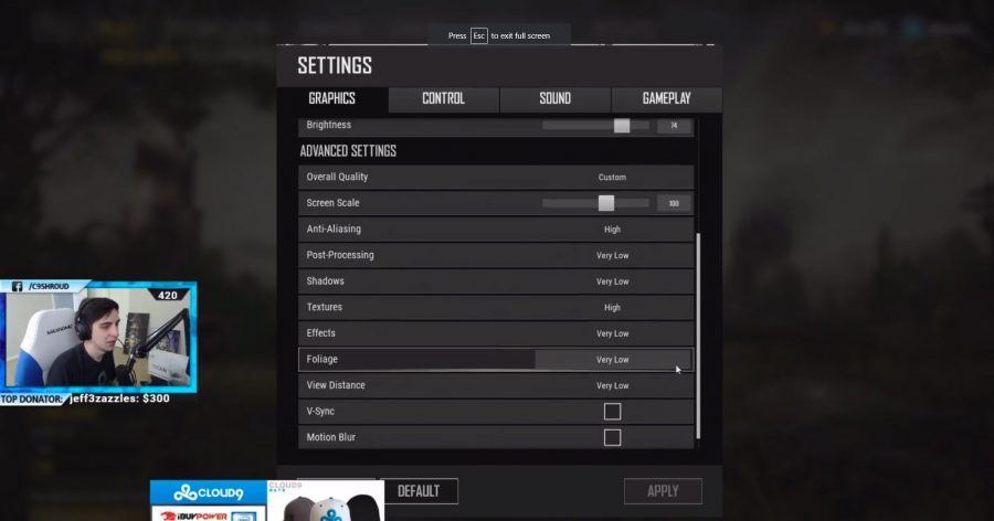 ตั้งค่าเกม PUBG ตามแบบ Shroud 4 shroud pubg video settings2