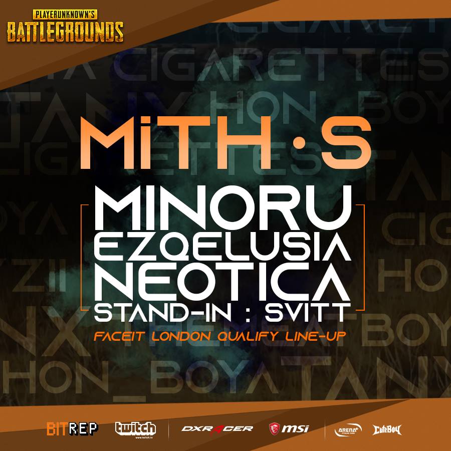 MiTH จัดทีมเฉพาะกิจ MiTH-S ลุย PUBG งานนี้ Svitt มาด้วย ! 2 52857930 2055625961182647 5064250368834142208 n