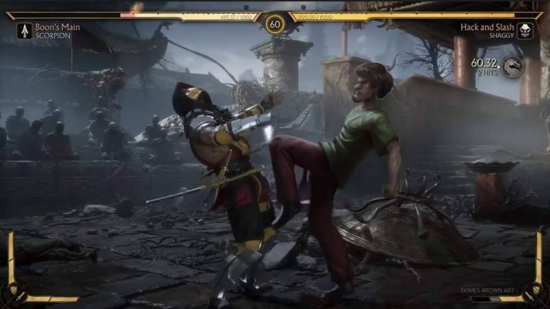ทีมสร้าง Mortal Kombat 11 ย้ำ จะไม่มี Shaggy ในเกมอย่างแน่นอน 2 MK 11 fake shaggy