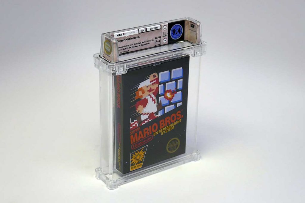 ทุบสถิติ ! นักสะสมประมูลซื้อแผ่นเกม Super Mario Bros ทะลุสามล้านบาท 1 Super Mario Bros.