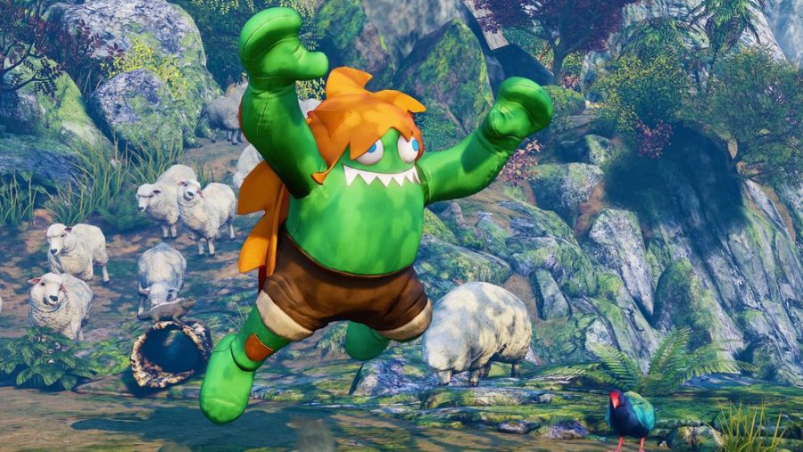 Blanka หยุดเวลาได้ด้วยขุมพลังบัคใหม่ใน Street Fighter V 1 blanka street fighter v