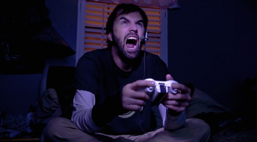 gamer angry