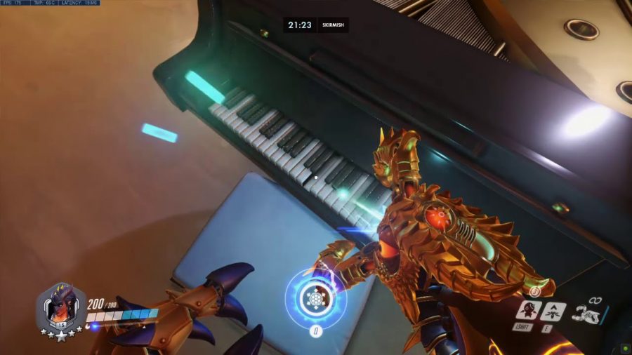 เปียโนในแผนที่ Overwatch กำลังเป็นที่นิยม เพราะมัน "เล่นได้จริง" 2 Overwatch