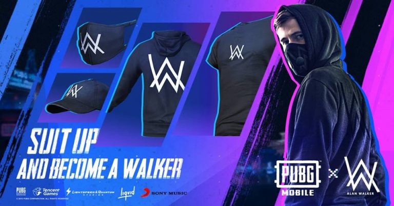 สกินสุดเท่ของ PUBG Mobile สำหรับสาวก Alan Walker