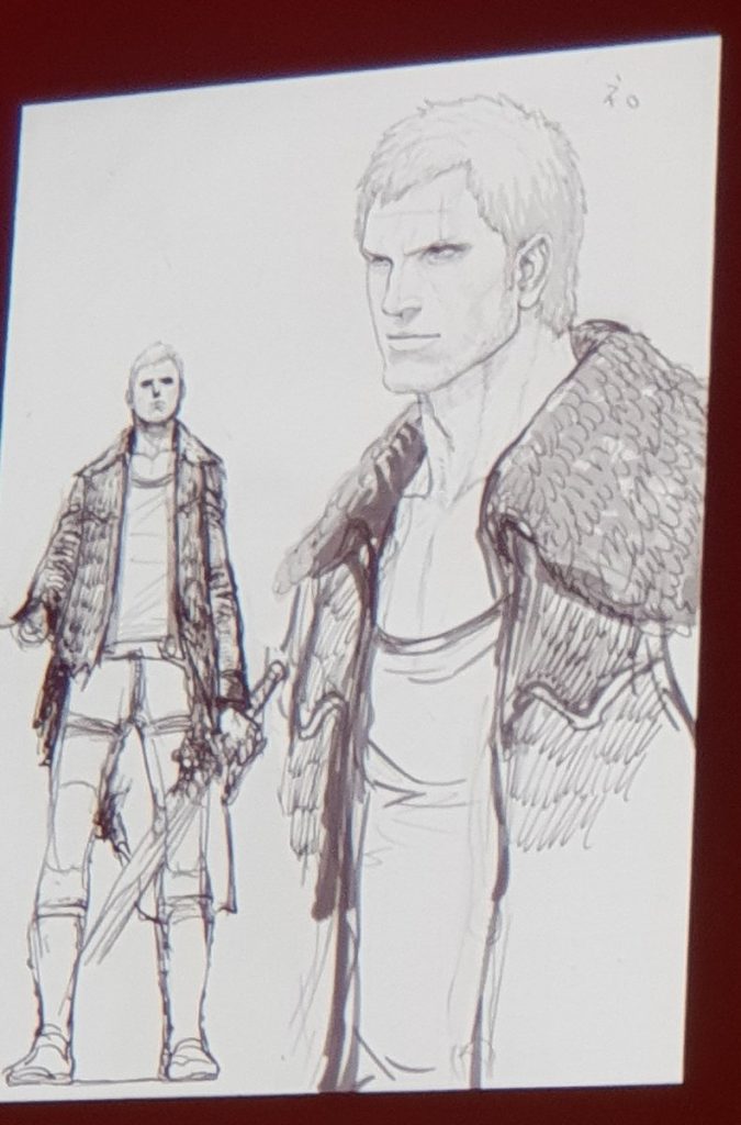 DMC 5 nero Early design 01