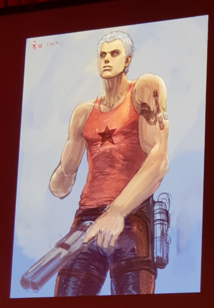 DMC 5 nero Early design 03