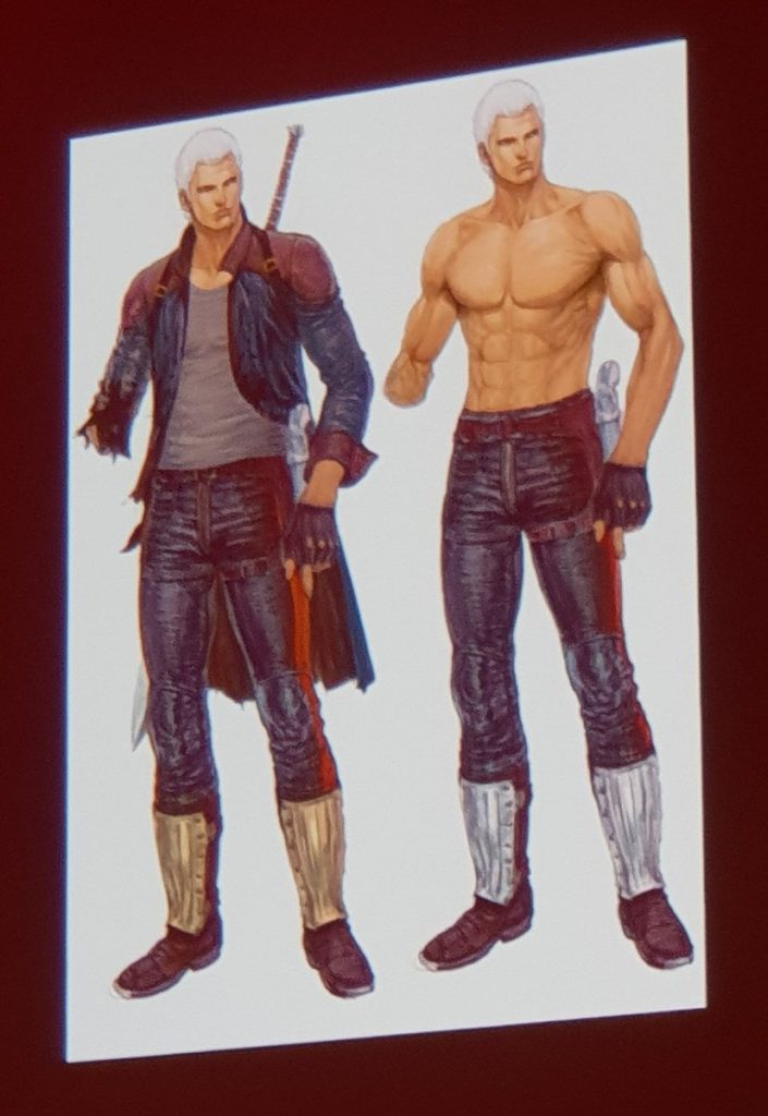 ทีมสร้าง Devil May Cry 5 เคยออกแบบให้ V เป็นตัวละครหญิงมาก่อน 15 DMC 5 nero Early design 04
