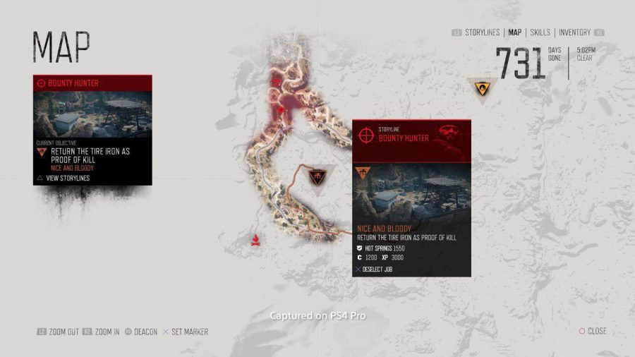 เปิดเผย ! ภาพแผนที่ภายในเกม Days Gone ขนาดเต็ม 6 Days Gone 4