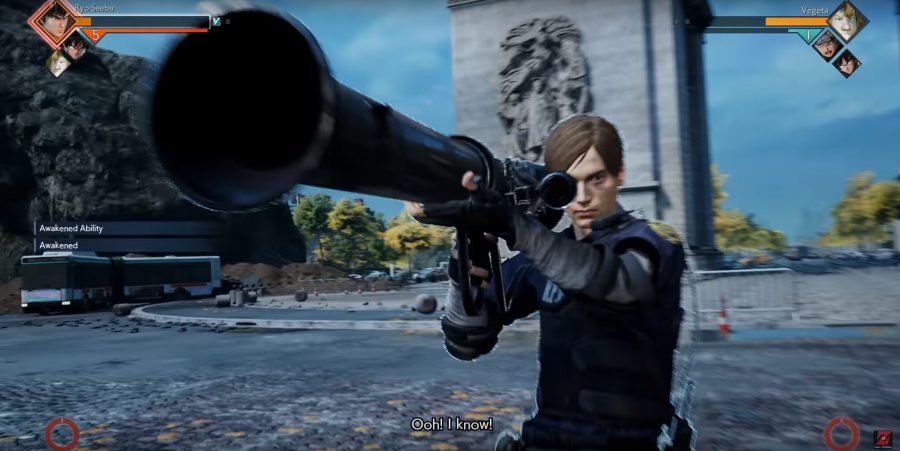 จะเกิดอะไรขึ้นเมื่อ Leon บุกไปยังโลกของ Jump Force 3 jump force 1