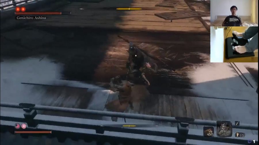 เกมเมอร์โหด ! ปราบบอส Sekiro: Shadows Die Twice ได้ด้วยจอยพวงมาลัย 1 Sekiro