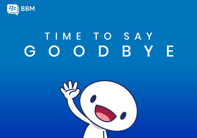 BlackBerry Messenger เตรียมยุติการให้บริการเดือนพฤษภาคมนี้ 1 bbm good bye 1