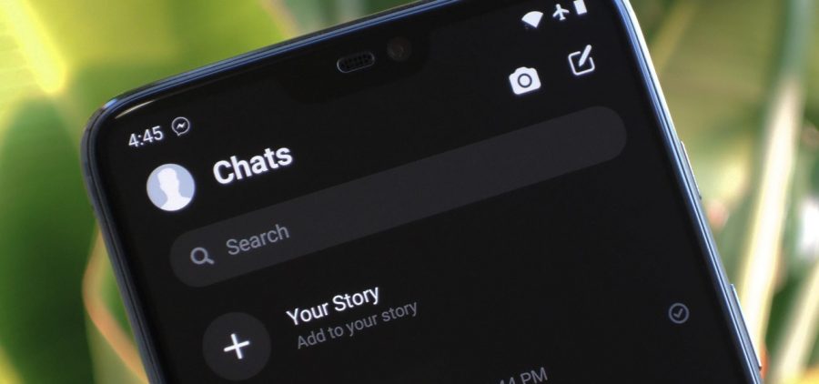 facebook messenger dark mode
