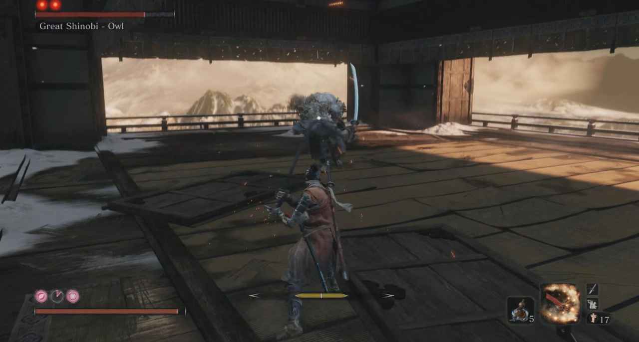 วิธีฆ่าบอส Sekiro : ยอดนินจาฟุคุโร่ (Great Shinobi Owl) 2 sekiro