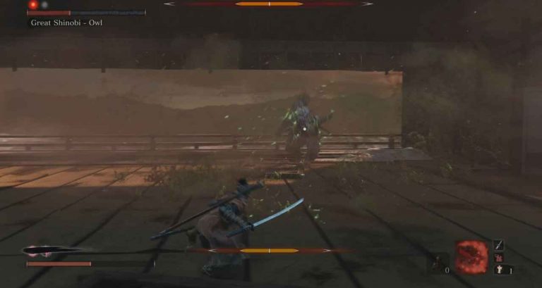 วิธีฆ่าบอส Sekiro : ยอดนินจาฟุคุโร่ (Great Shinobi Owl) 3 sekiro