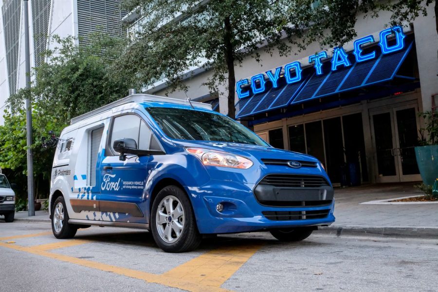 self driving van