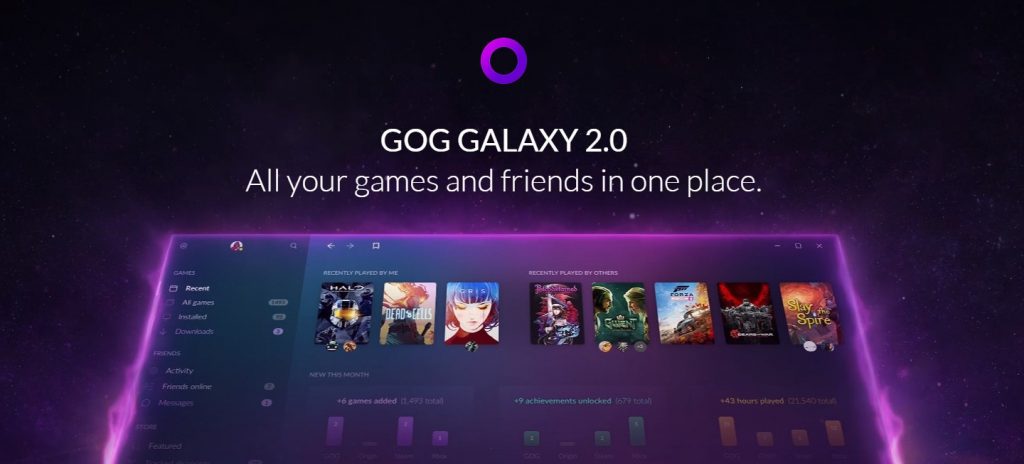 GOG Galaxy เตรียมอัปเดตเวอร์ชัน 2.0 พร้อมประกาศกร้าว "ไม่ส่งข้อมูลให้ใครทั้งนั้น" 1 gog 2.03