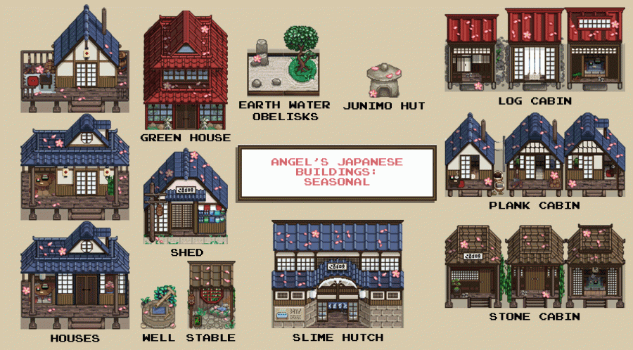 ชาว Mod เปลี่ยน Stardew Valley ให้เหมือนอยู่ในประเทศญี่ปุ่น 2 stardew valley