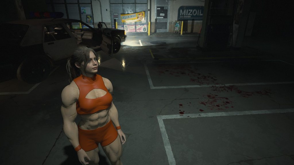 re 2 mod muscle claire 00