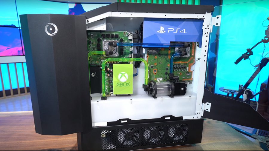 เปิดตัว Big O 2.0 ! เครื่องเกมเทพที่ยัด PC, PS4 Pro, Xbox one X และ Switch ลงในเคสเดียว 1 Big O 2.0