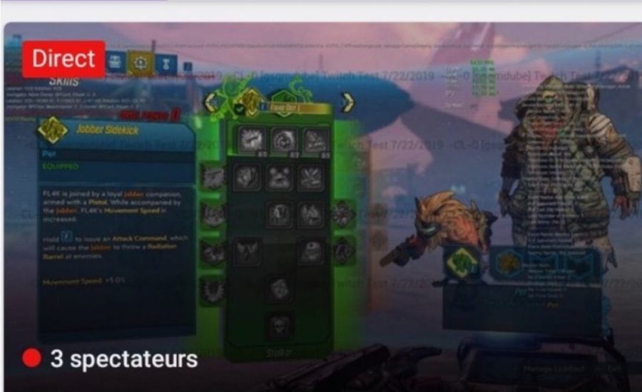 borderlands 3 stream fl4k jabber