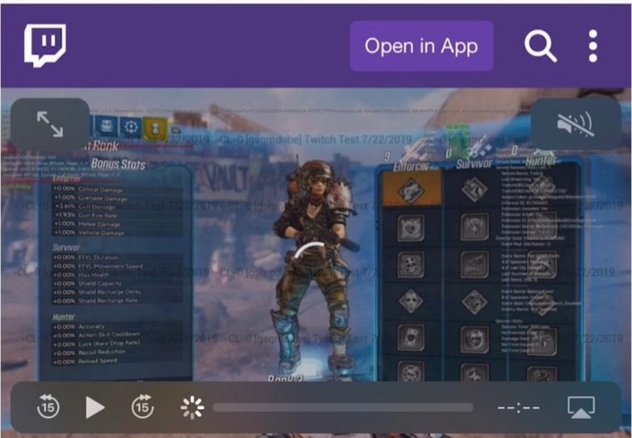 borderlands 3 stream stat screen