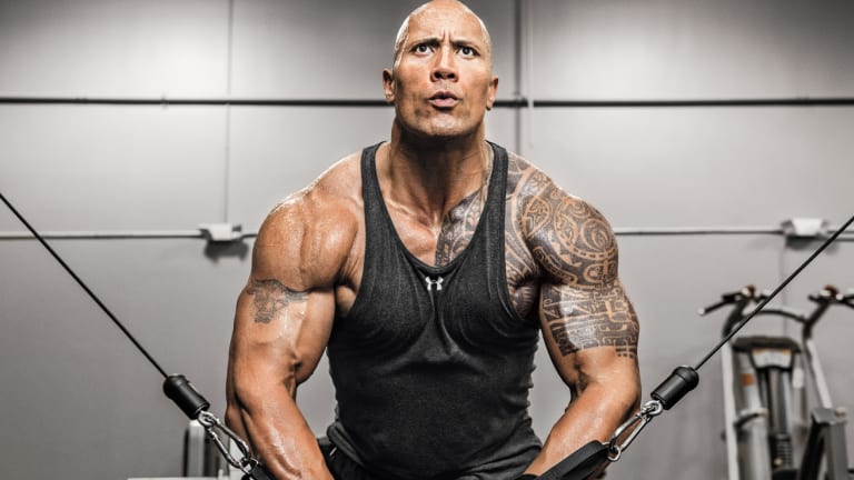 dwayne johnson workout
