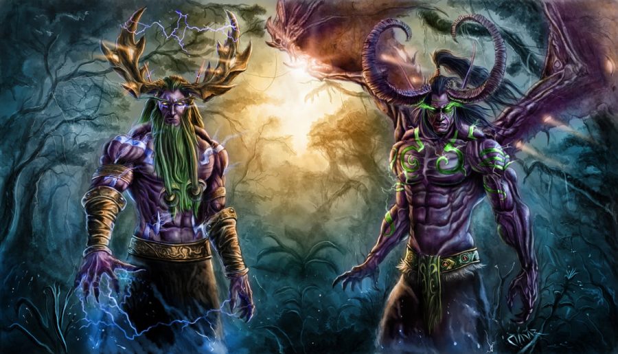 illidan and malfurion