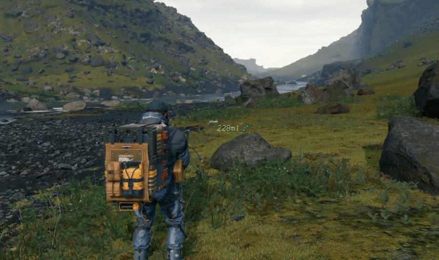 ตัวอย่าง Gameplay ใหม่ของ Death Stranding ที่ให้ผู้เล่น "ยืนฉี่" ได้ 1 ds peeing