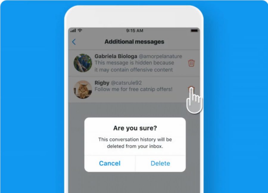 Twitter เตรียมทดสอบระบบกรองคำหยาบหรือประโยคที่กระทบกระเทือนจิตใจใน DM แล้ว 1 twitter 00