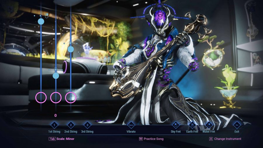 คุณสามารถเล่นกีตาร์เป็นเพลงได้แล้ว ในเกม Warframe 1 Shawzin